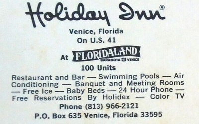 Floridaland - Postcard Back